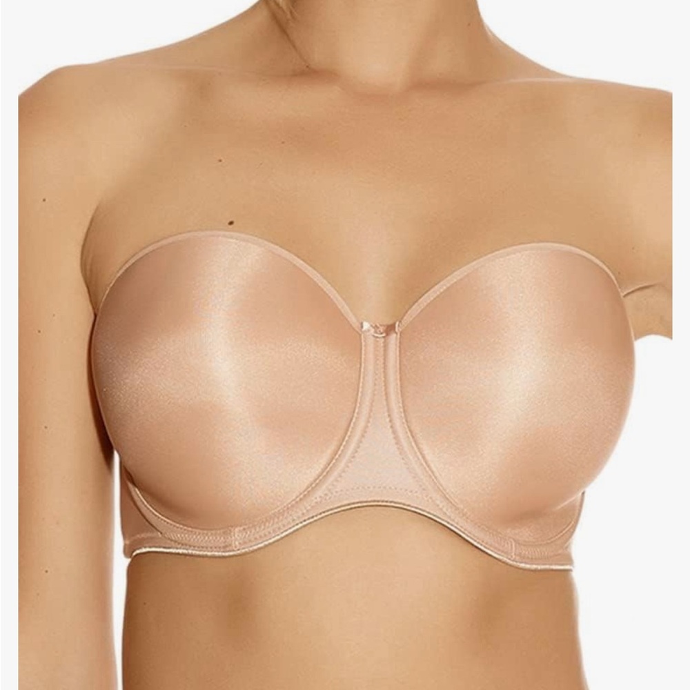 Fantasie Women Smoothing Moulded Strapless Bra size 36L NEVER WORN (worth 100$)